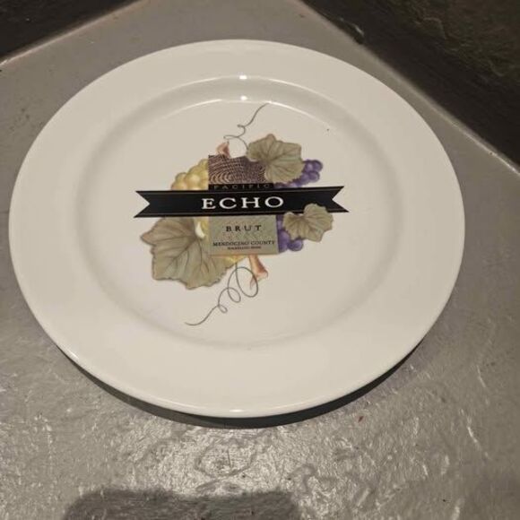 Wedgwood Grand Gourmet 'Pacific Echo' Salad/Champagne Plate 8 5/8" - Picture 1 of 4